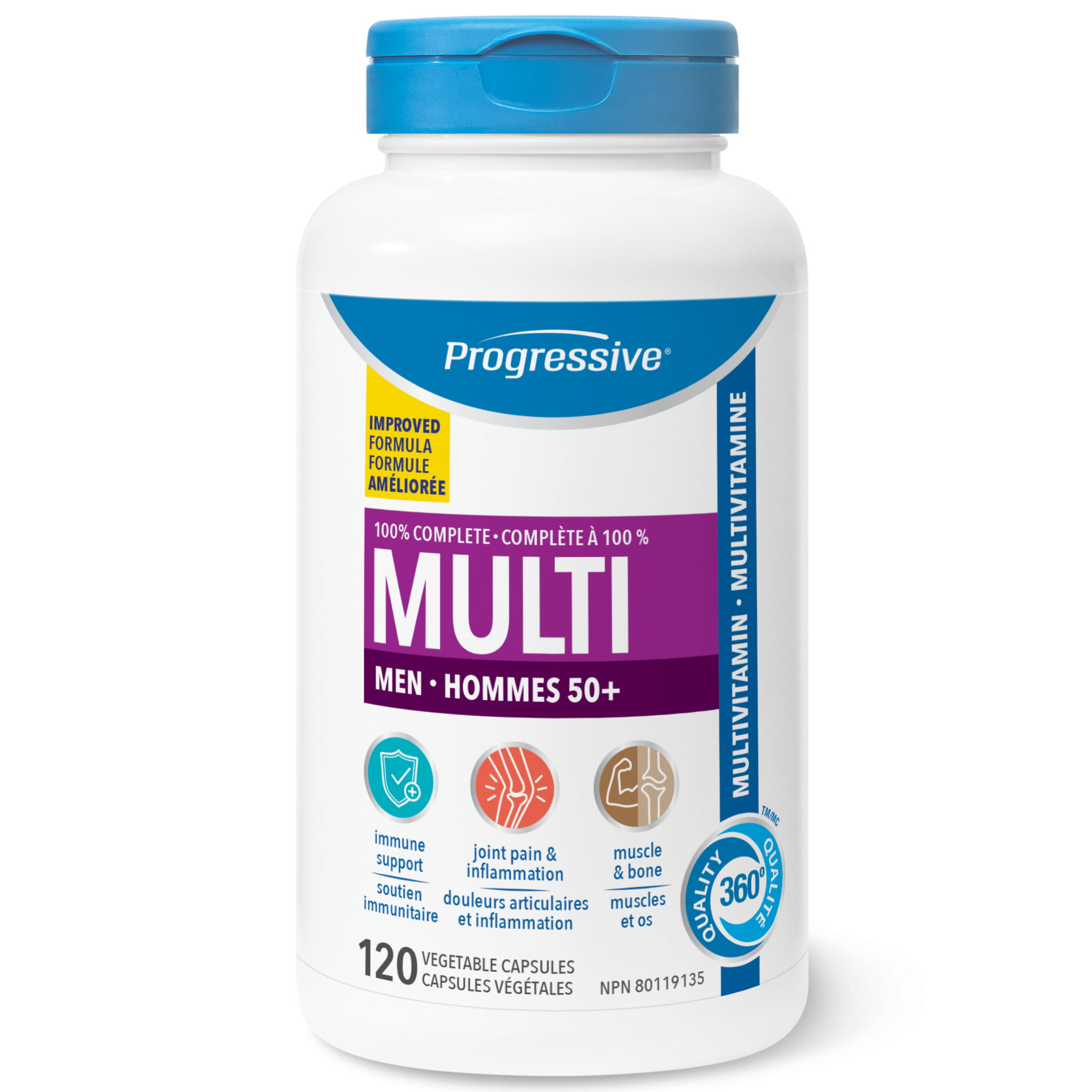Prog. Men 50+ Multi 120vcaps